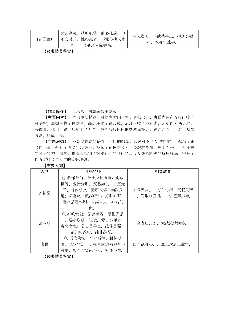 2017年中考语文知识清单-语文知识积累9 _第2页