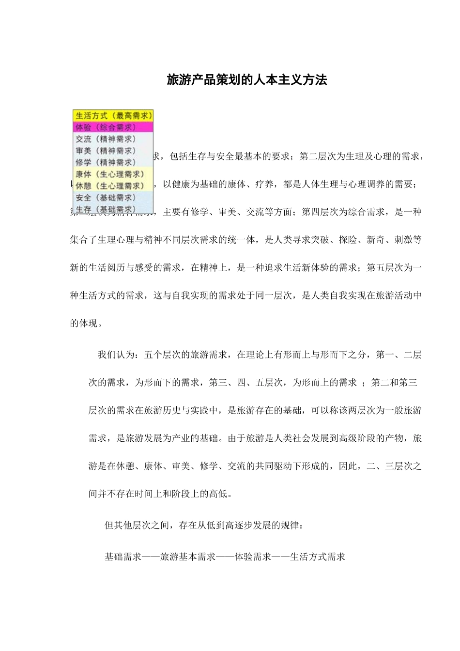 旅游产品策划的人本主义方法9(1)_第1页