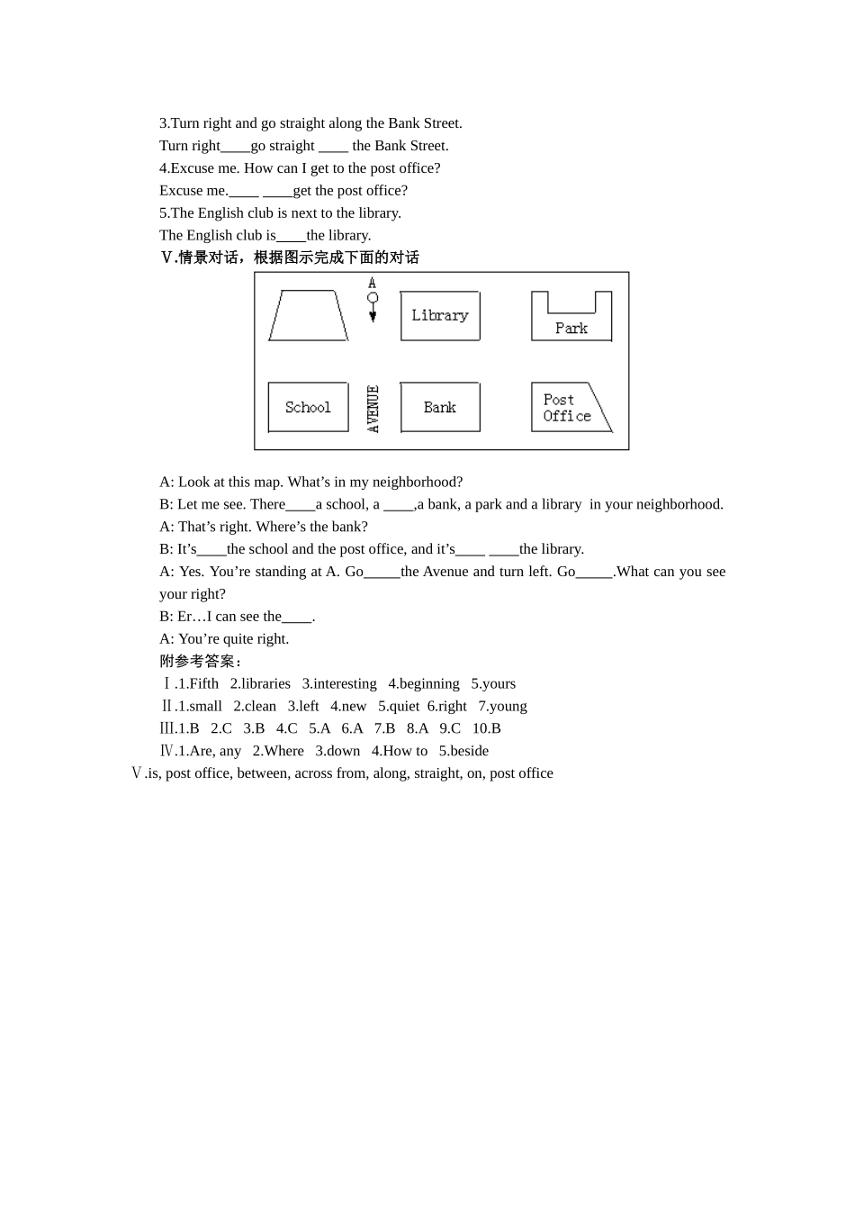 unit 1 where’s your pen pal from  过关练习 2（人教新目标七年级下）doc--初中英语 _第2页