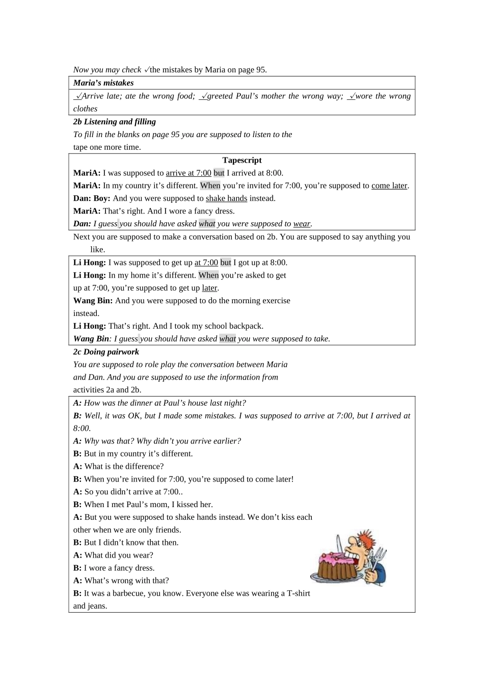 unit 12 you’ re supposed to shake hands 教案（人教新目标九年级） (1)doc--初中英语 _第3页