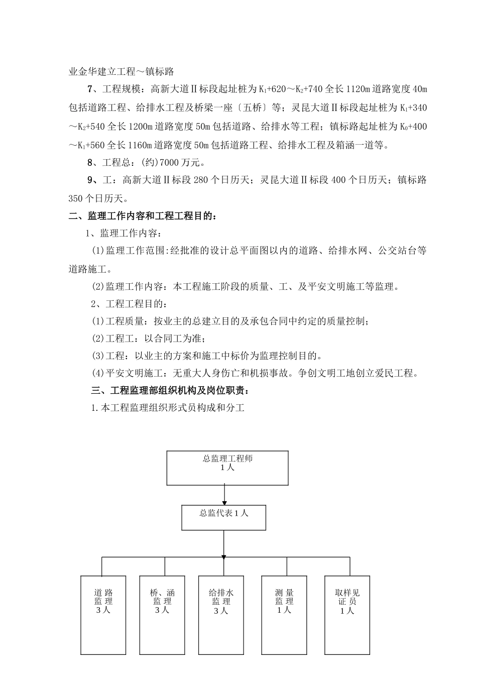 行政中心区道路工程监理规划_第3页