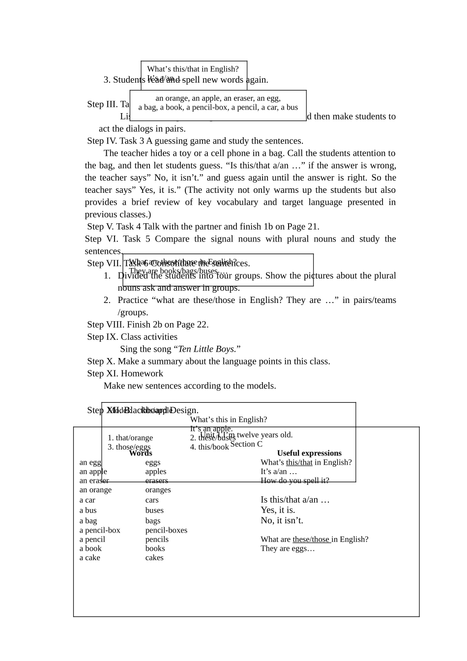 unit 1 topic 3《what class are you in》section c教案（仁爱湘教版七年级上）doc--初中英语 _第2页