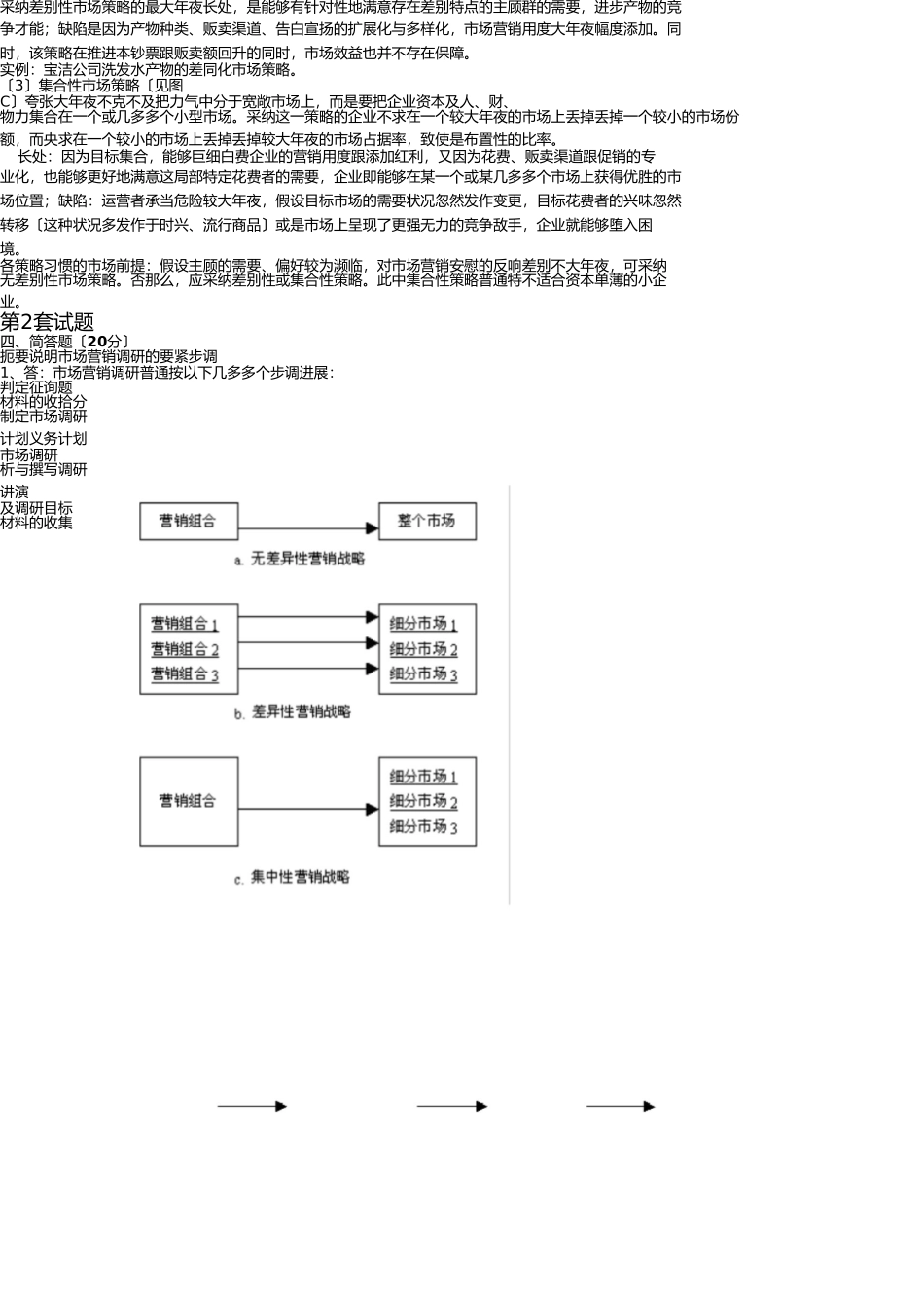 市场营销复习题--主观题 _第2页