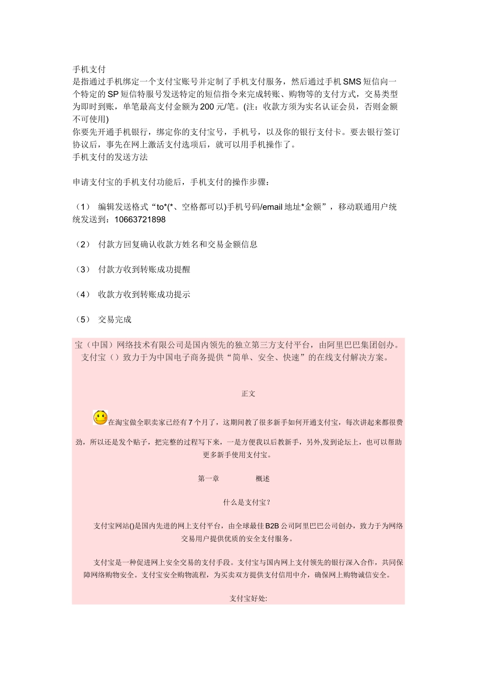 手机支付概述_第1页