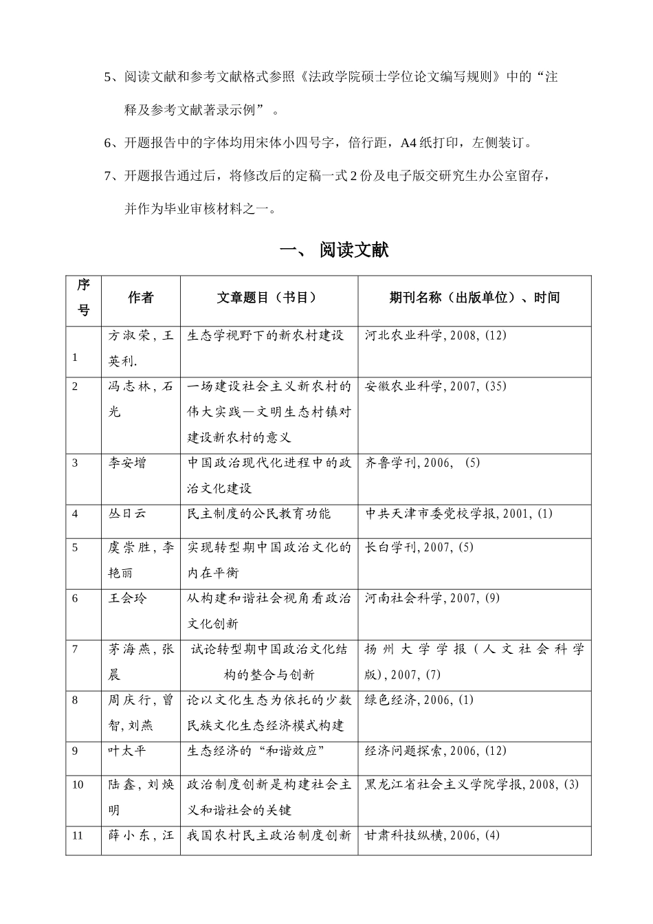 社会主义新农村政治文化建设研究文献综述和开题报告 _第2页