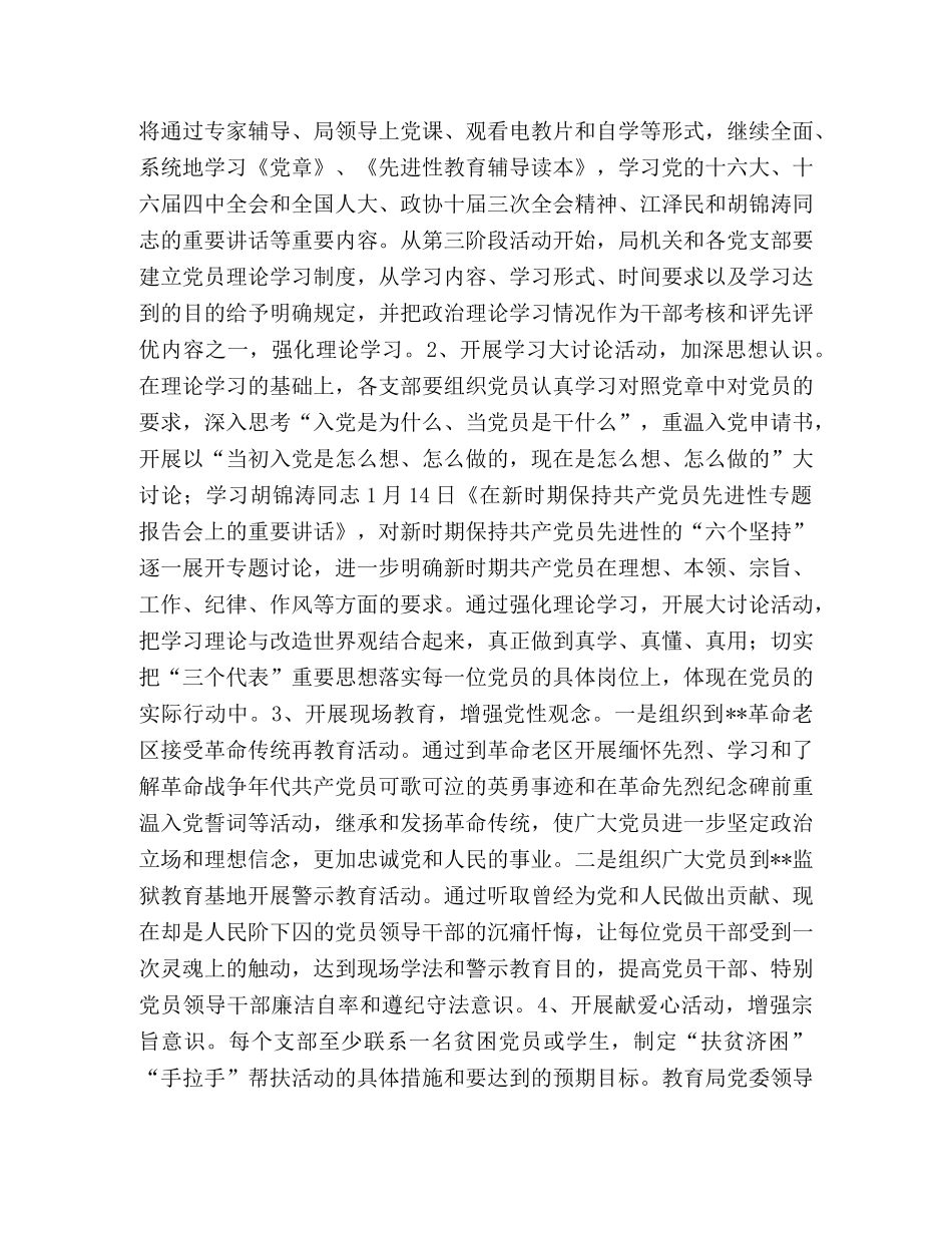 市机关保持共产党员先进性教育活动第三阶段（整改提高）活 _第2页