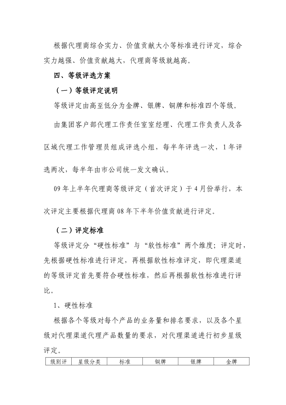 关于集团业务销售合作商分层分级管理的请示_第2页