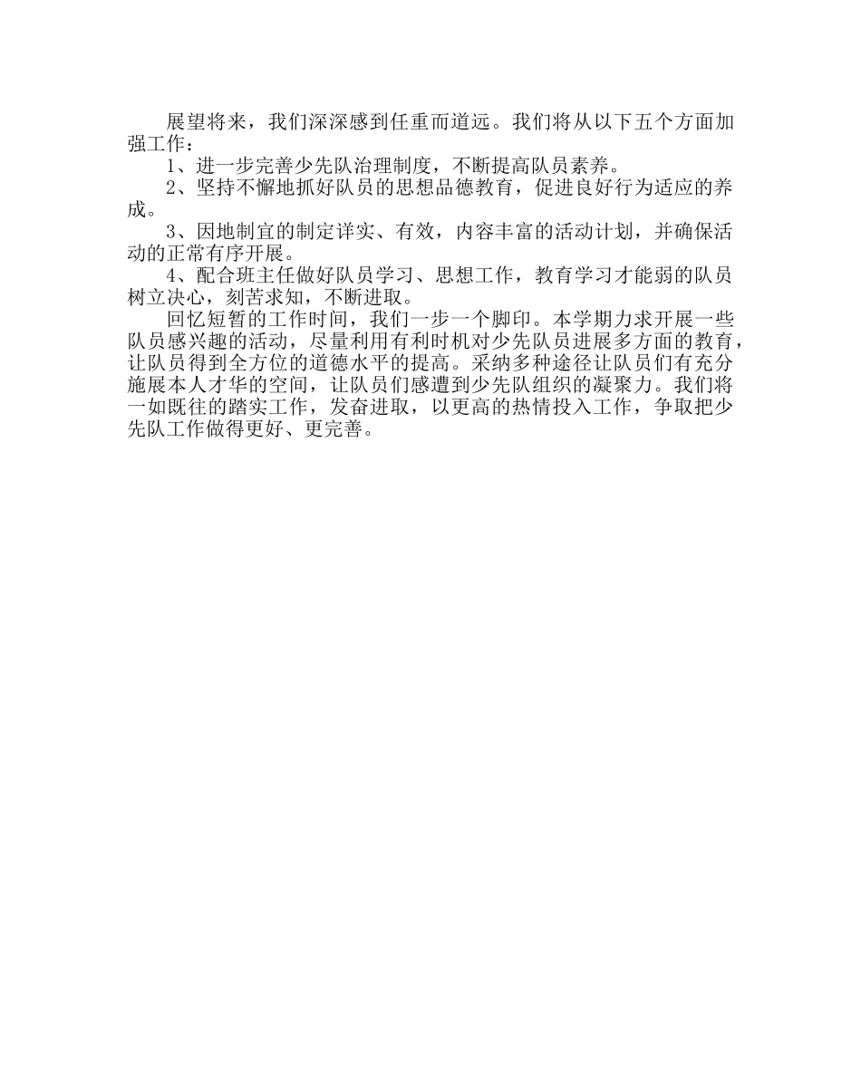 少先队工作范文少先队工作总结三 _第3页