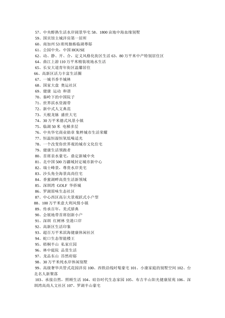 商务宾馆广告语 _第3页