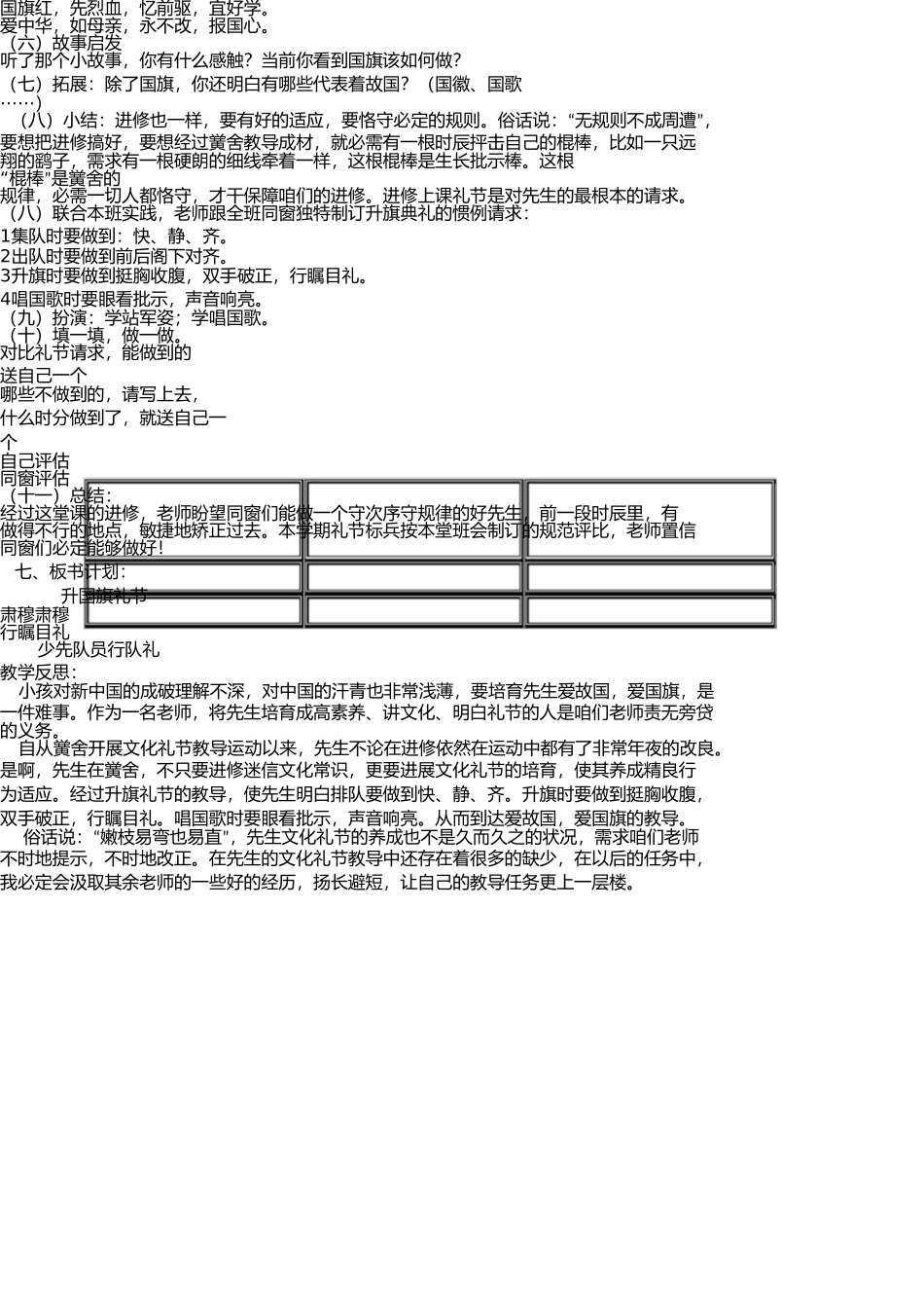 升国旗礼仪教案 _第2页