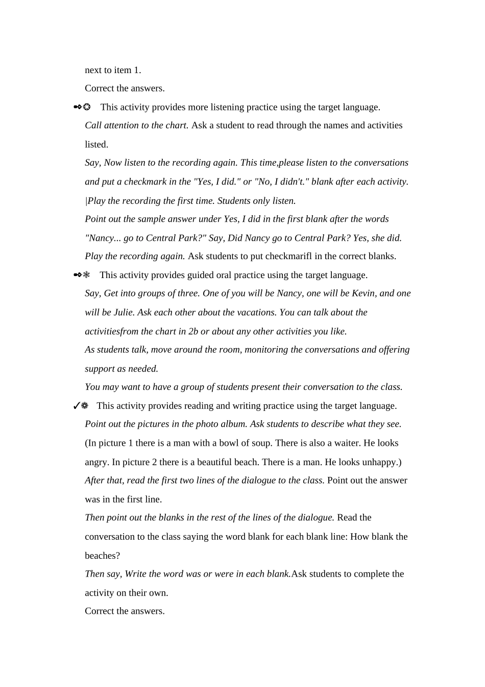 unit 10 where did you go on vacation 教案（人教新目标七年级） (4)doc--初中英语 _第3页