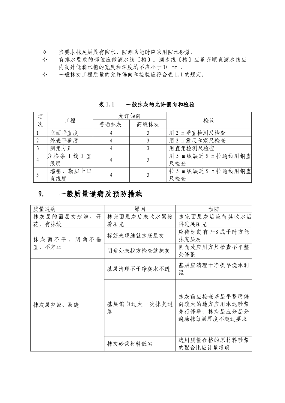 抹灰工程技术交底详细版_第3页