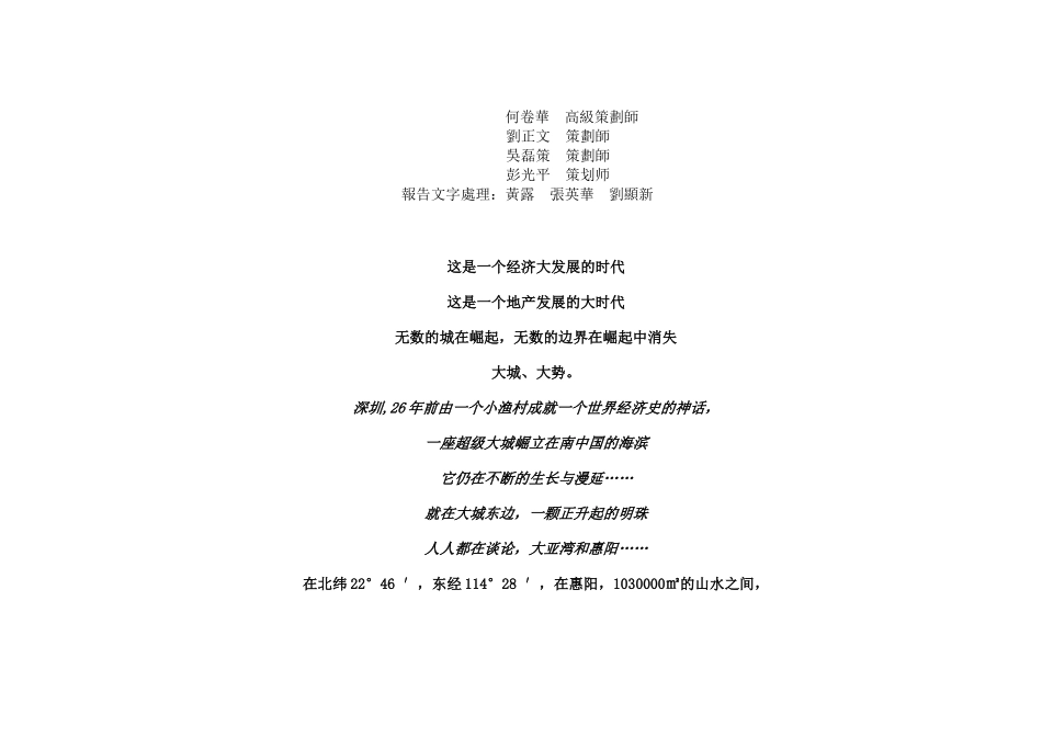 中原星河惠陽專案之营销策略報告_第3页
