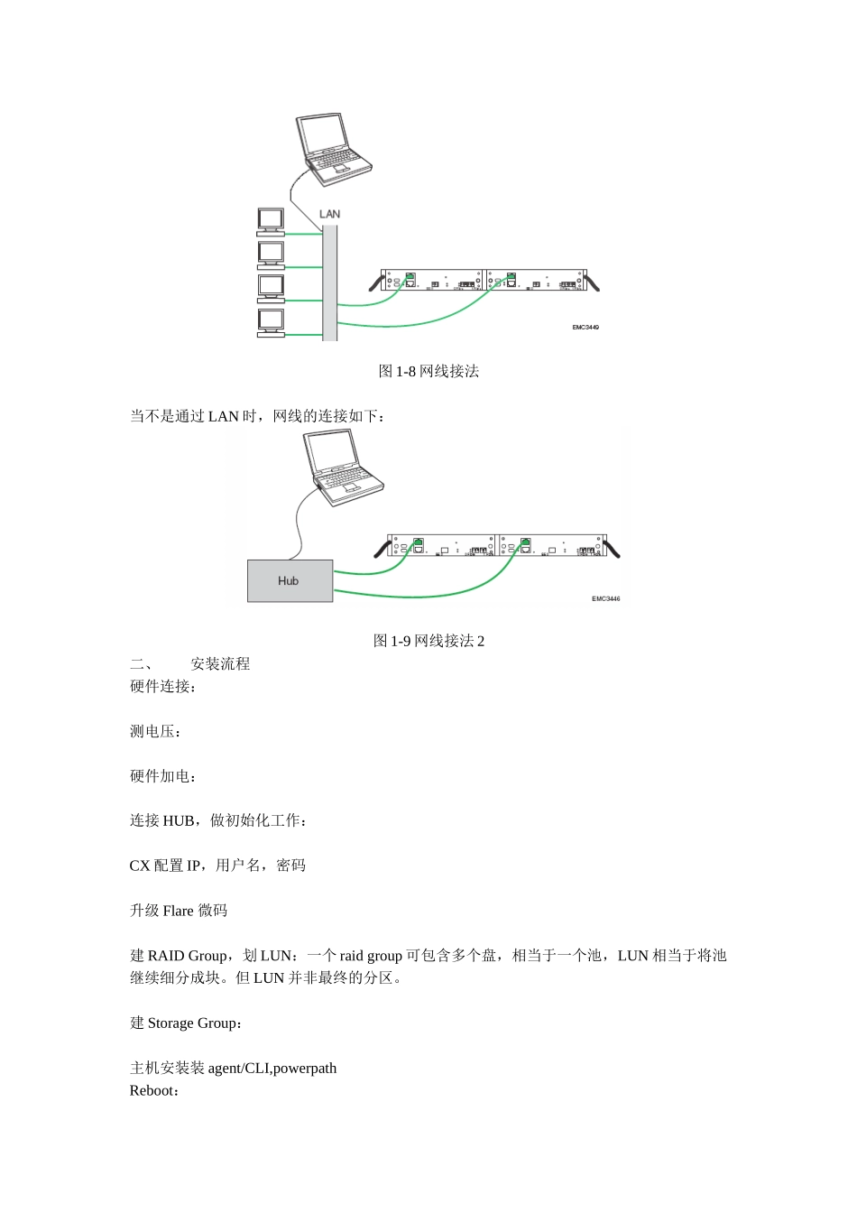 XX广电新媒体EMC CX存储配置说明_第3页
