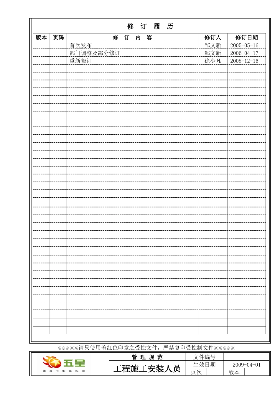 客户服务部工程施工安装人员综合激励方案_第3页