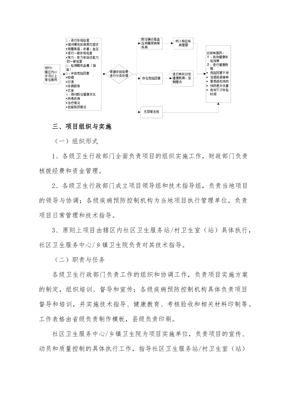 安徽省老年人健康管理服务项目实施方案_第3页