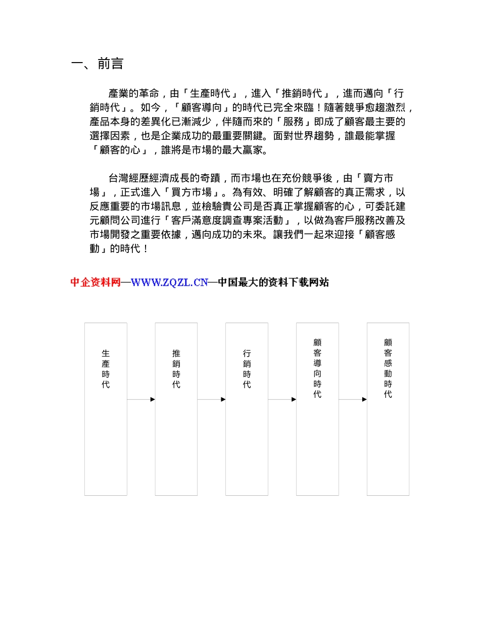 台湾某公司顾客满意度调查专案( 16页)_第2页