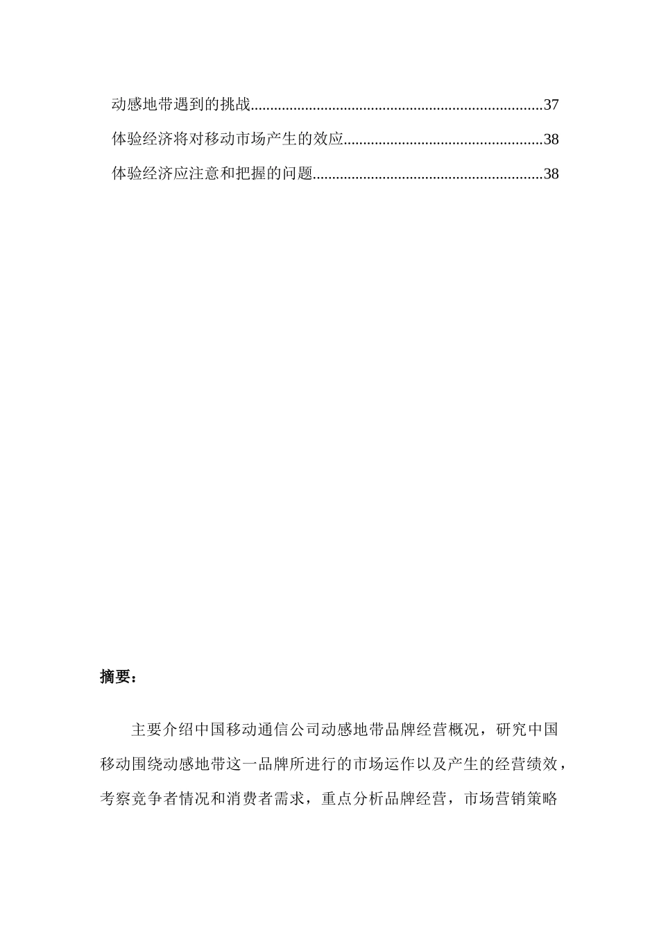“动感地带”市场营销分析报告_第3页