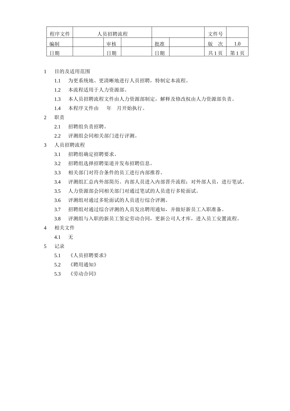 业绩与人力资源管理程序文件_第2页