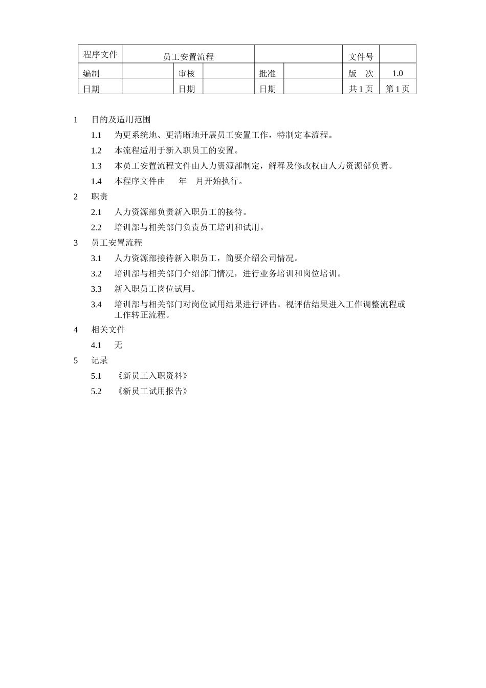 业绩与人力资源管理程序文件_第3页