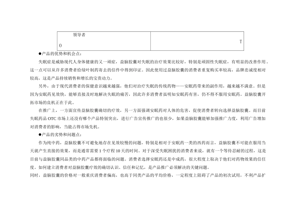 太极“益脑胶囊”重庆市场推广案。_第3页