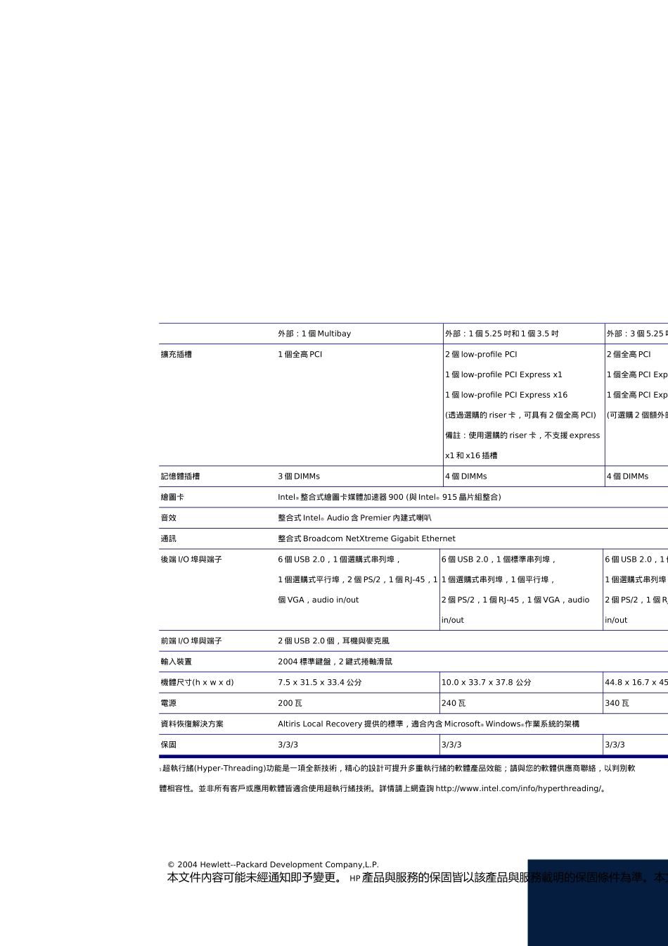 dc7100系列提供客户需要的稳定性和管理能力_第3页