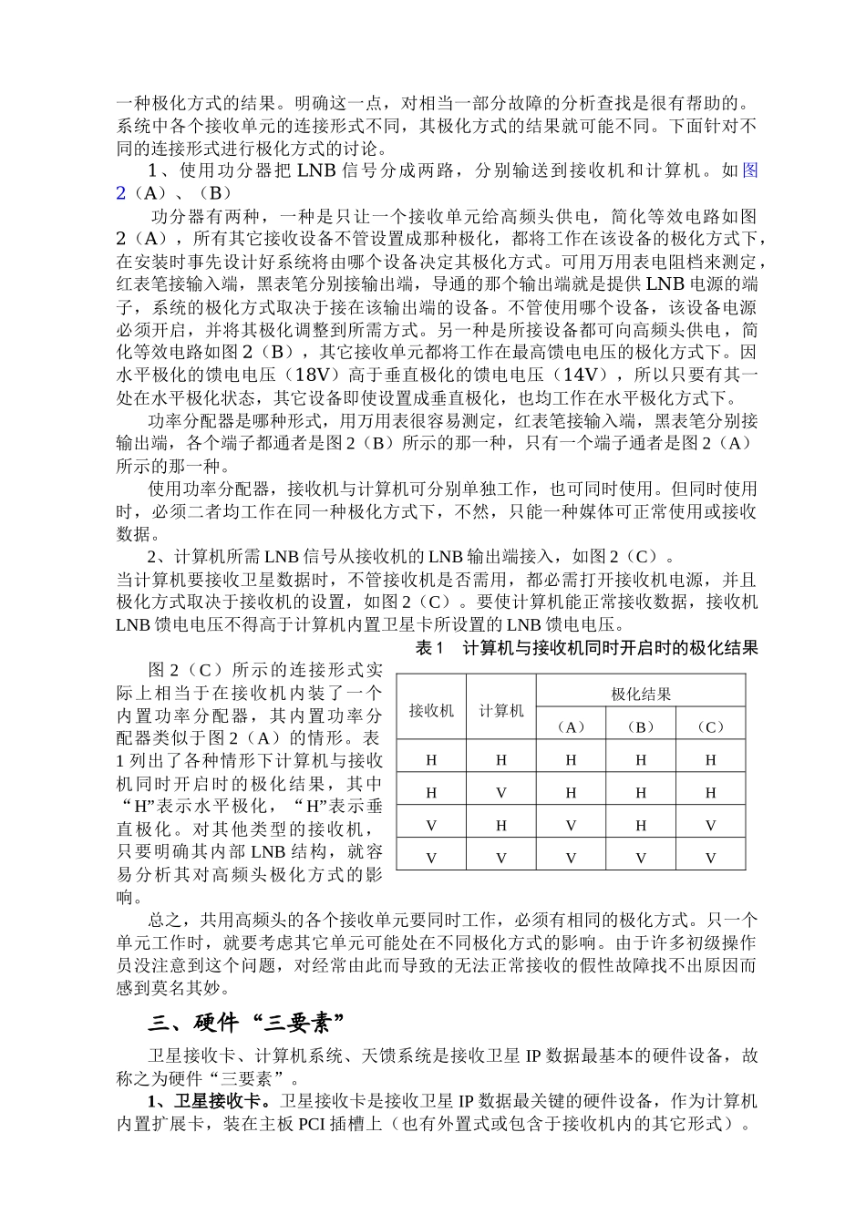KU波段卫星广播数据接收系统的维护_第2页