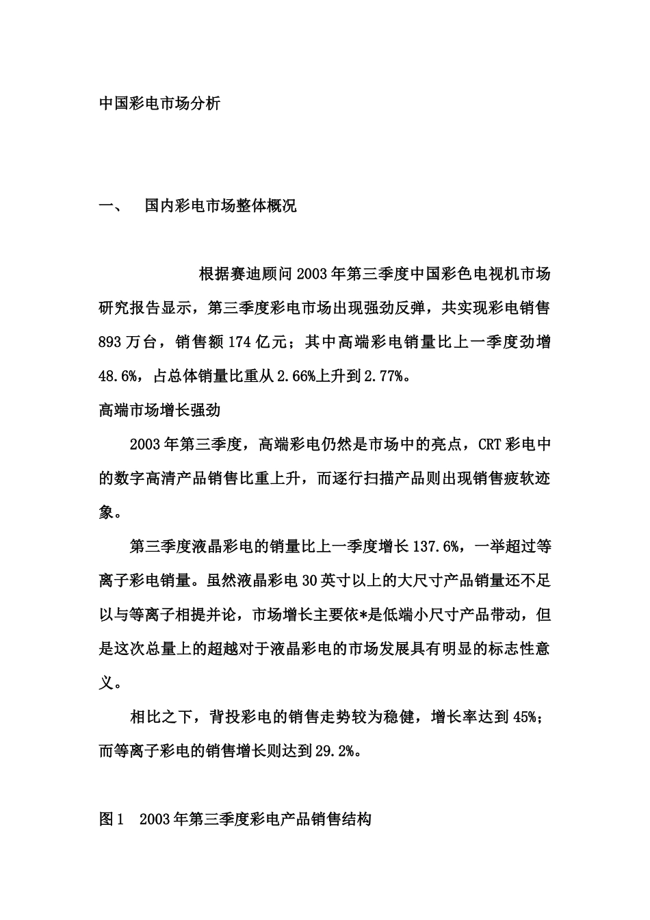 中国彩电市场分析_第1页