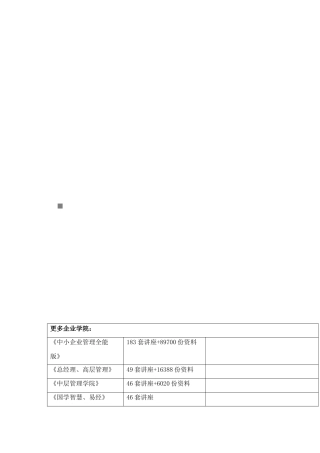 业务文书经典范本英文版