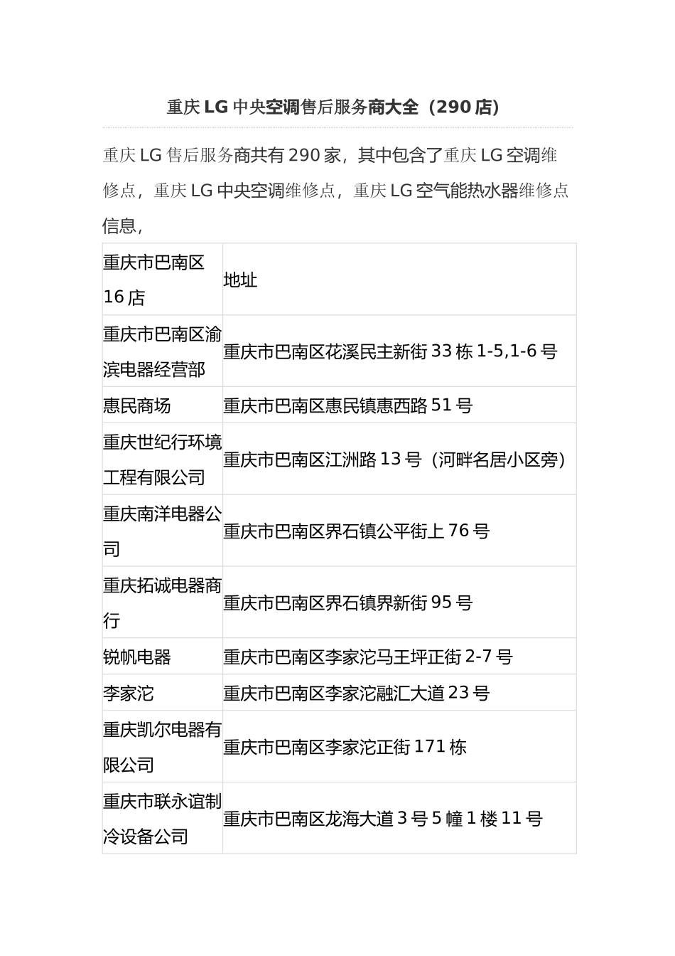 LG空调重庆售后电话客服教您快速排除空调故障_第3页