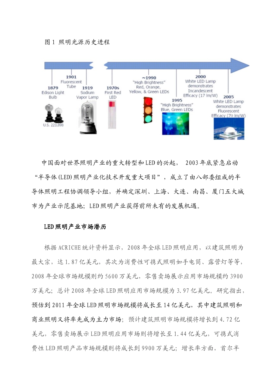 LEDLighting市场分析报告_第2页