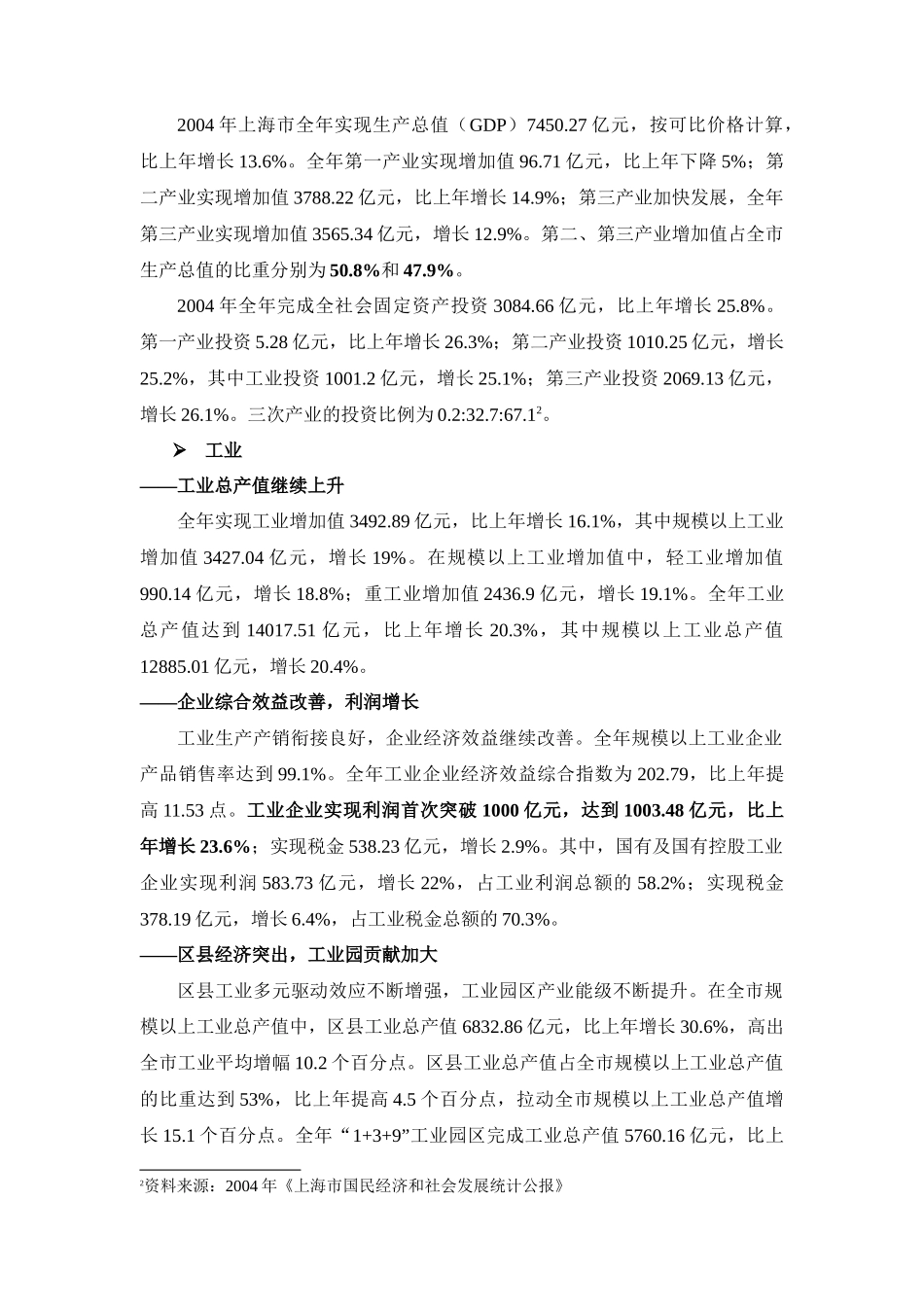 上海康桥市场总部经济园区调研分析报告_第3页