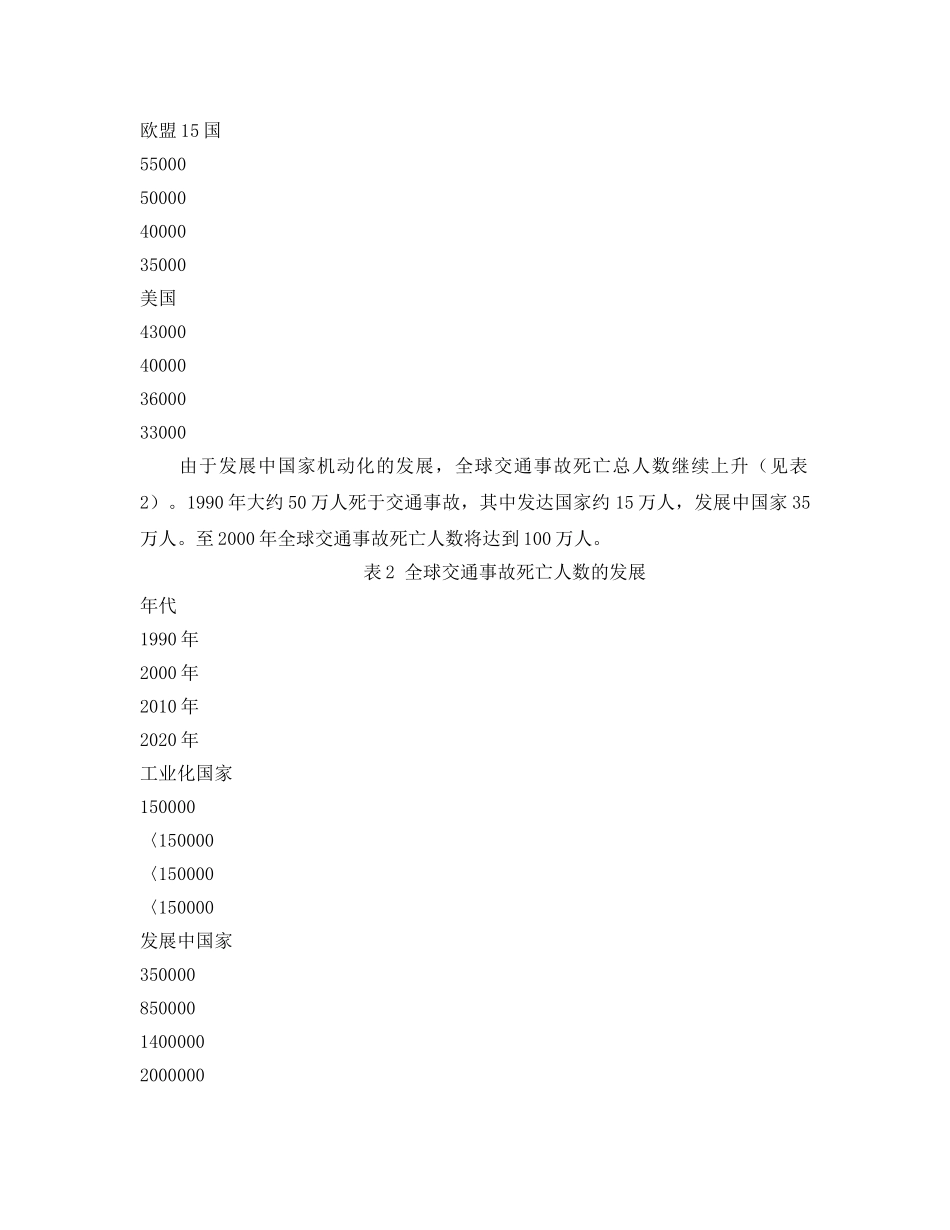 《安全管理论文》之交通事故研究的方法和范围 _第2页