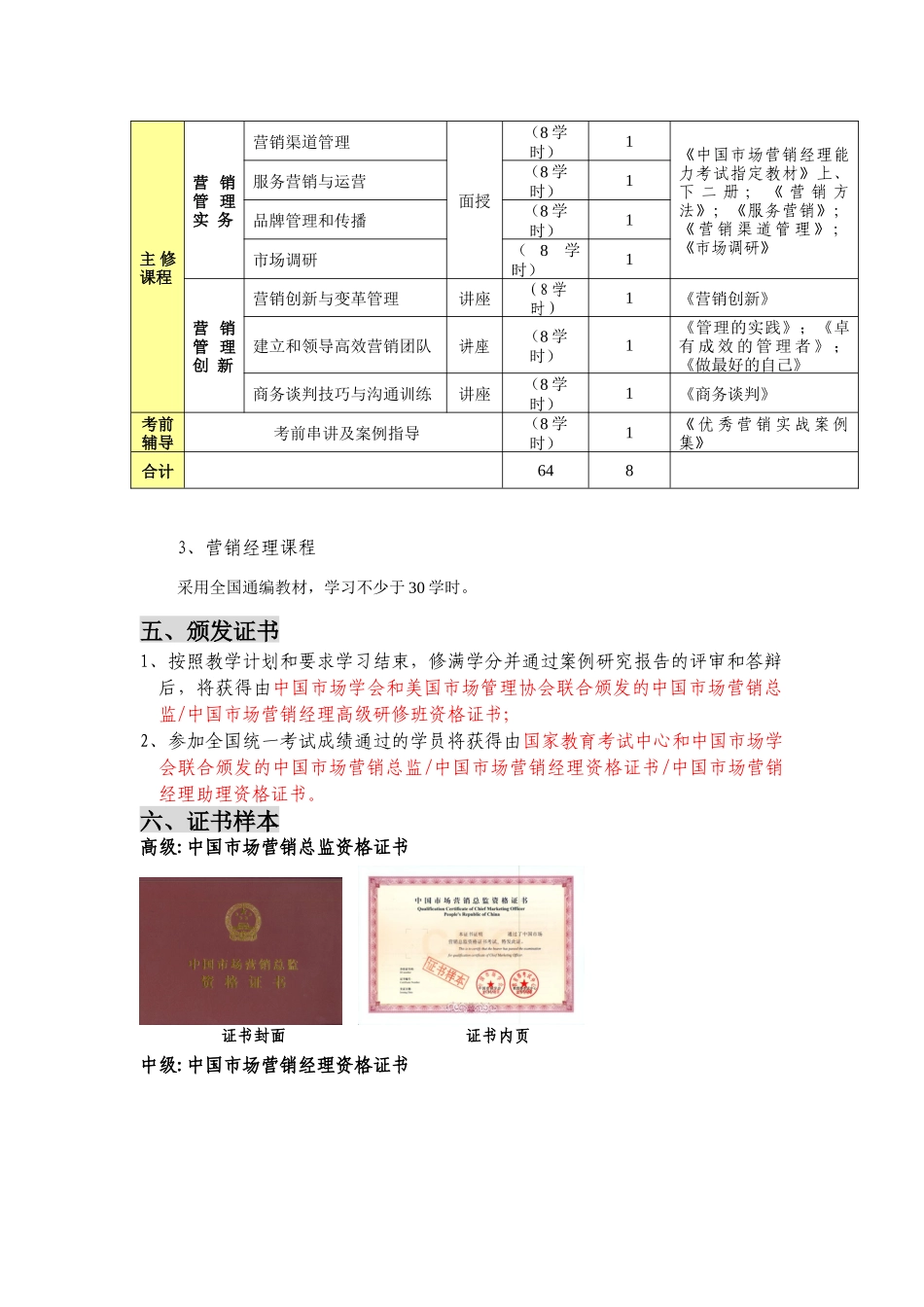 中国市场营销资格认证培训_第3页