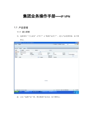 专线业务_IP_VPN操作手册