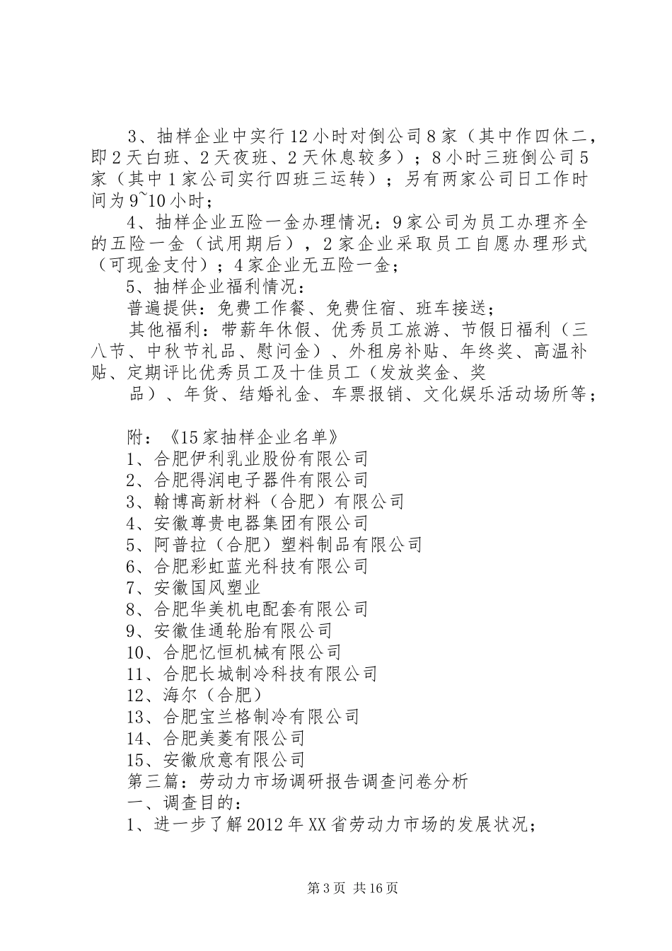 劳动力市场调研报告 _第3页