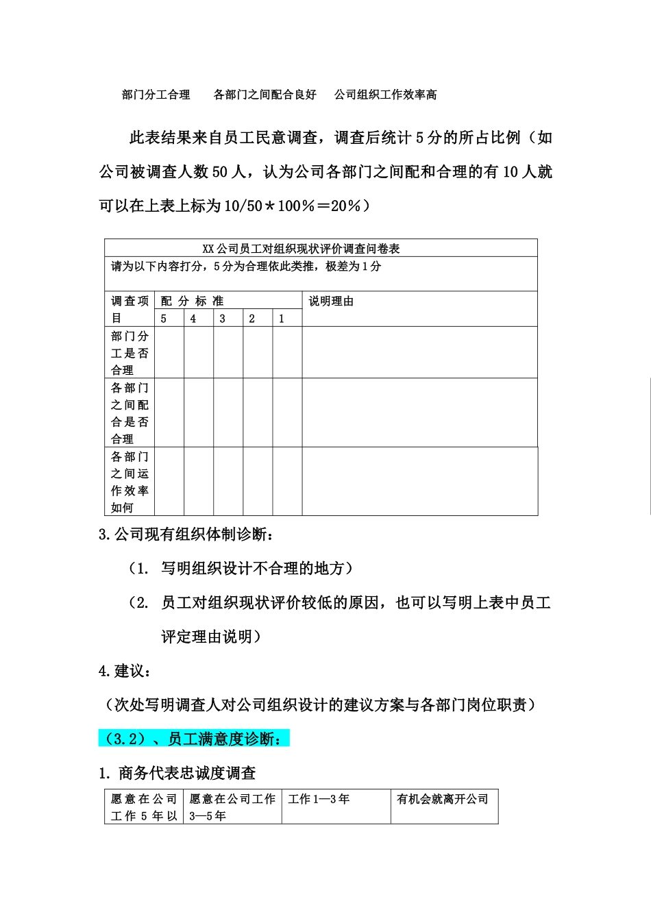 市场营销诊断报告的书写格式模版_第2页