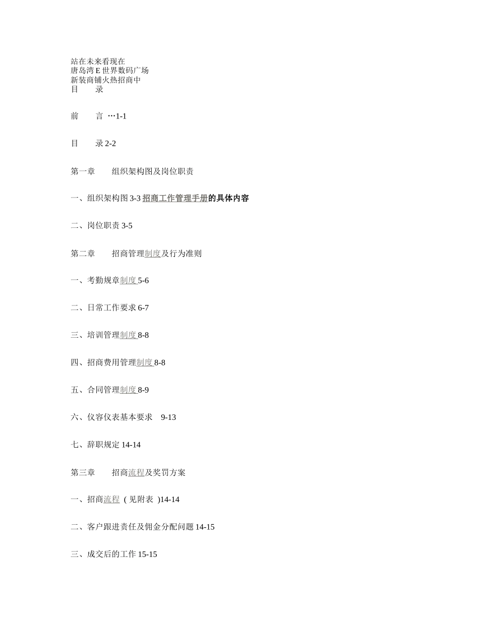 世界数码广场新装商铺火热招商文件_第1页