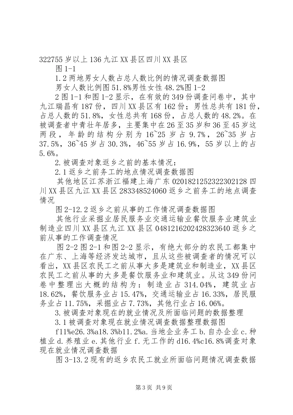 县开展农民工就业培训情况的调查汇报 _第3页