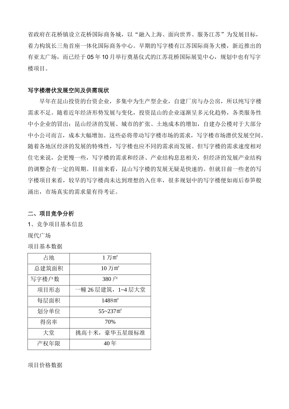 关于昆山写字楼市场概况分析_第3页