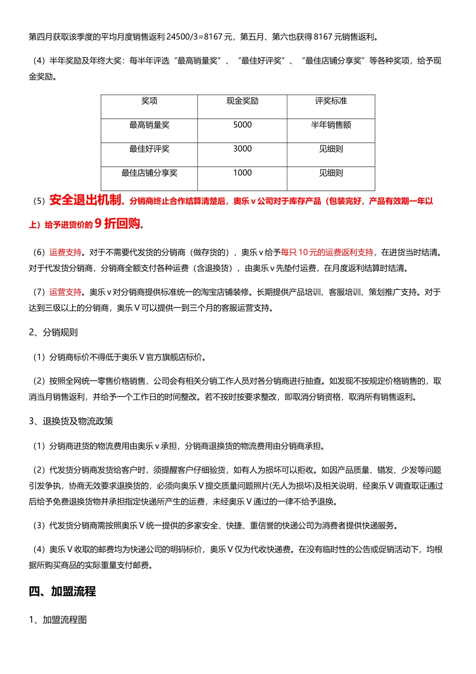 奥乐V网络分销政策(6页)_第3页