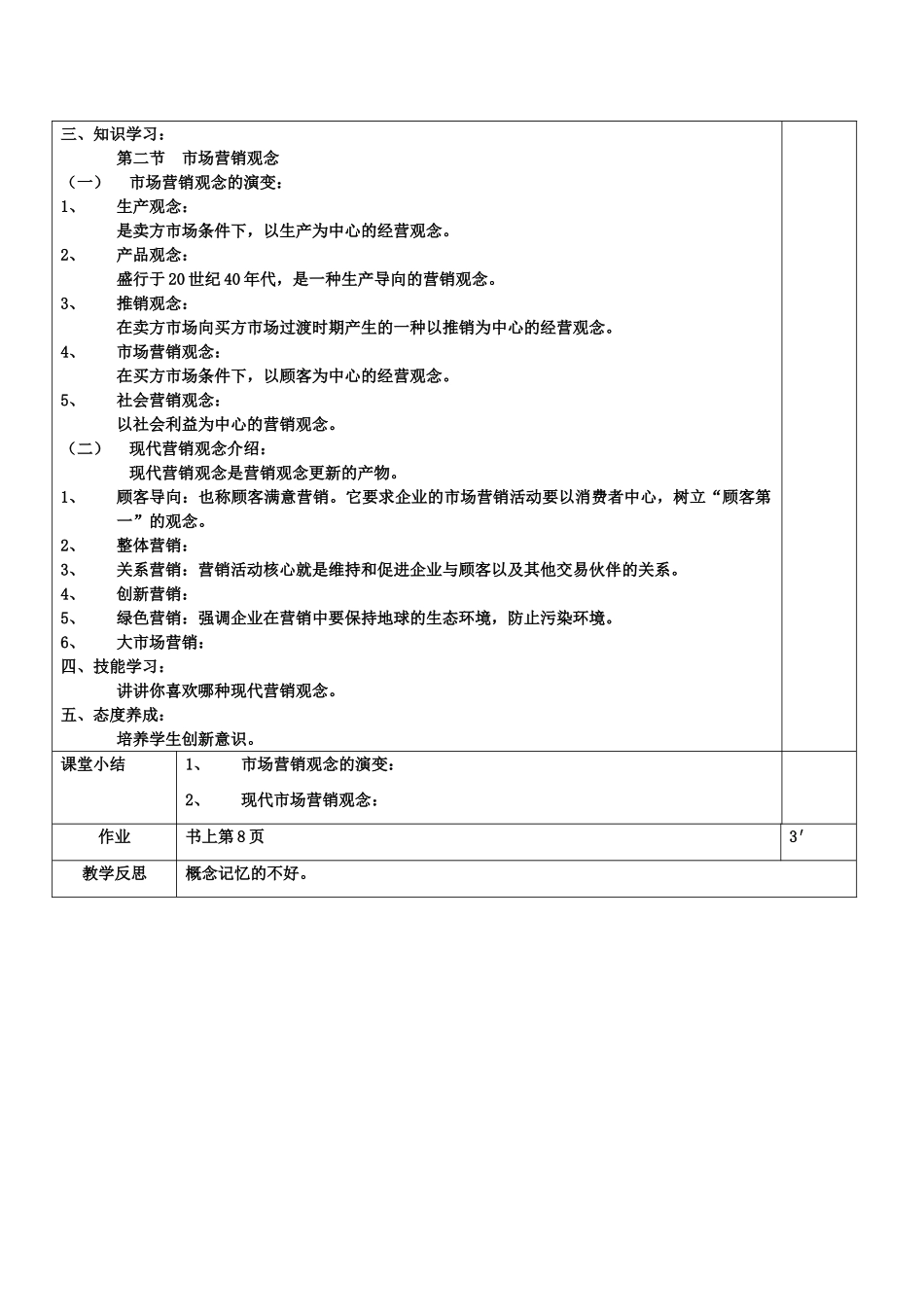 《市场营销知识》教案(117页)_第3页