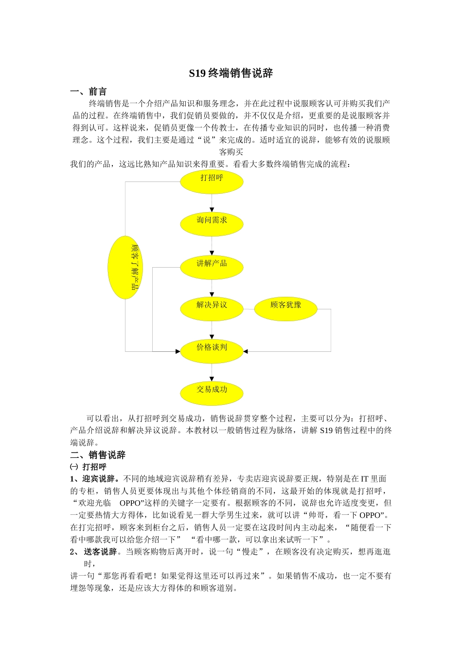 S19终端销售说辞_第1页