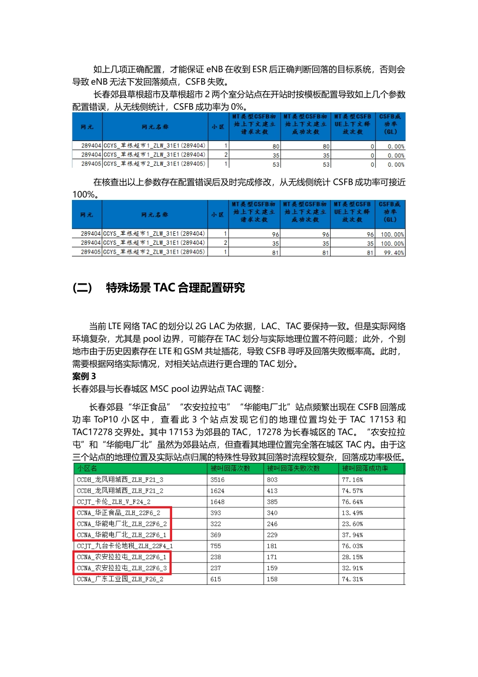 CSFB语音业务端到端精细优化研究_第3页