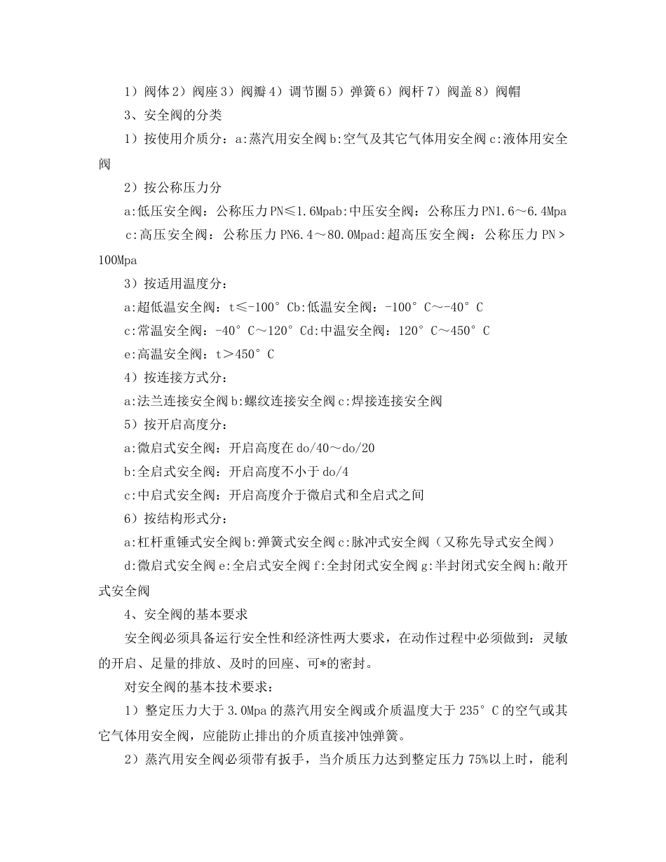 《安全管理》之安全阀的校验与管理 _第2页