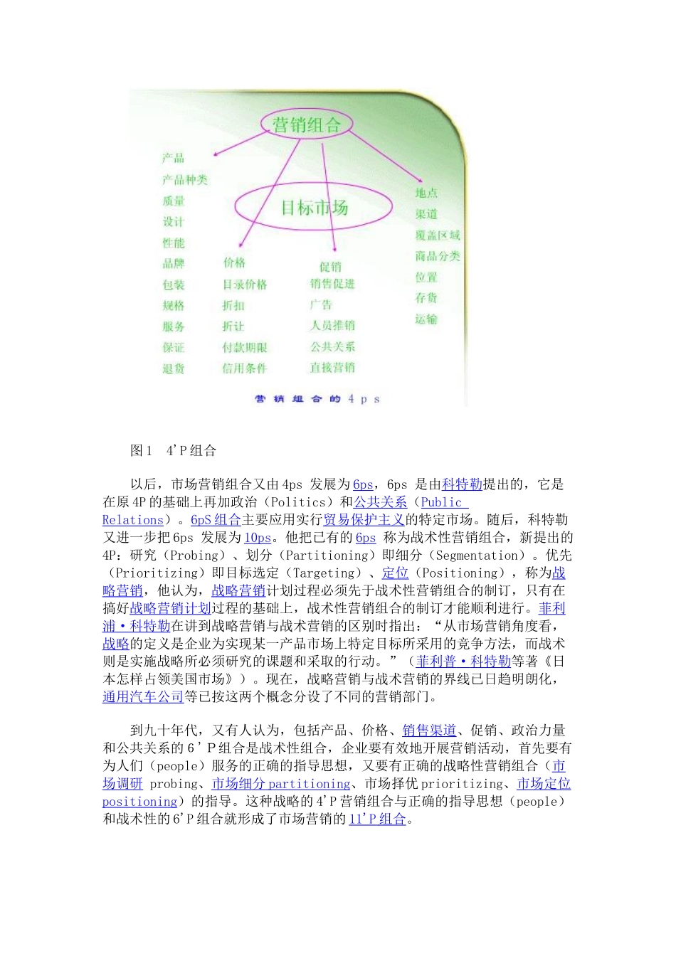 市场营销组合（MarketingMix）_第3页