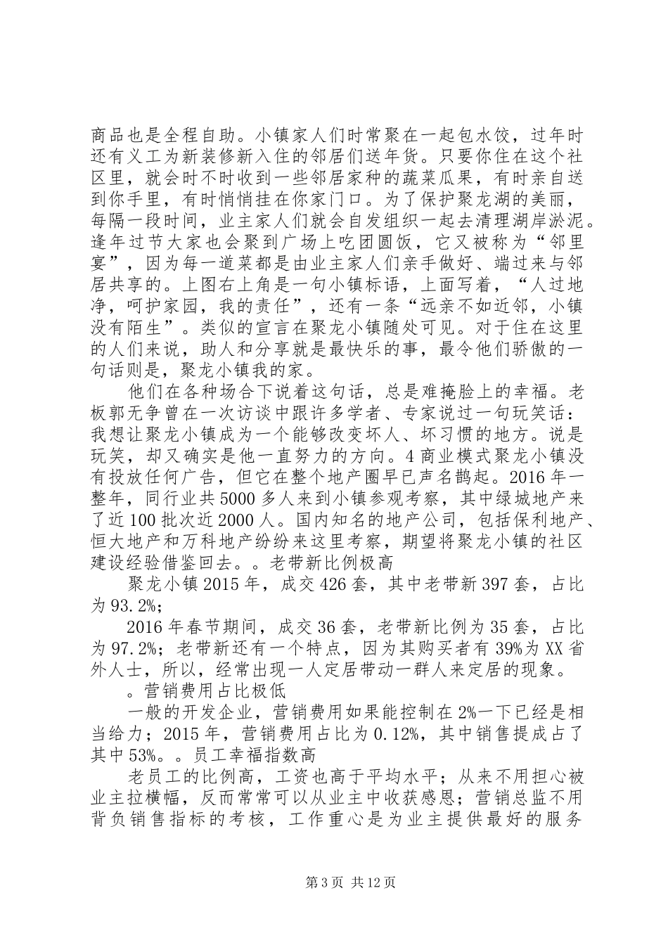 聚龙小镇景观考察报告 _第3页