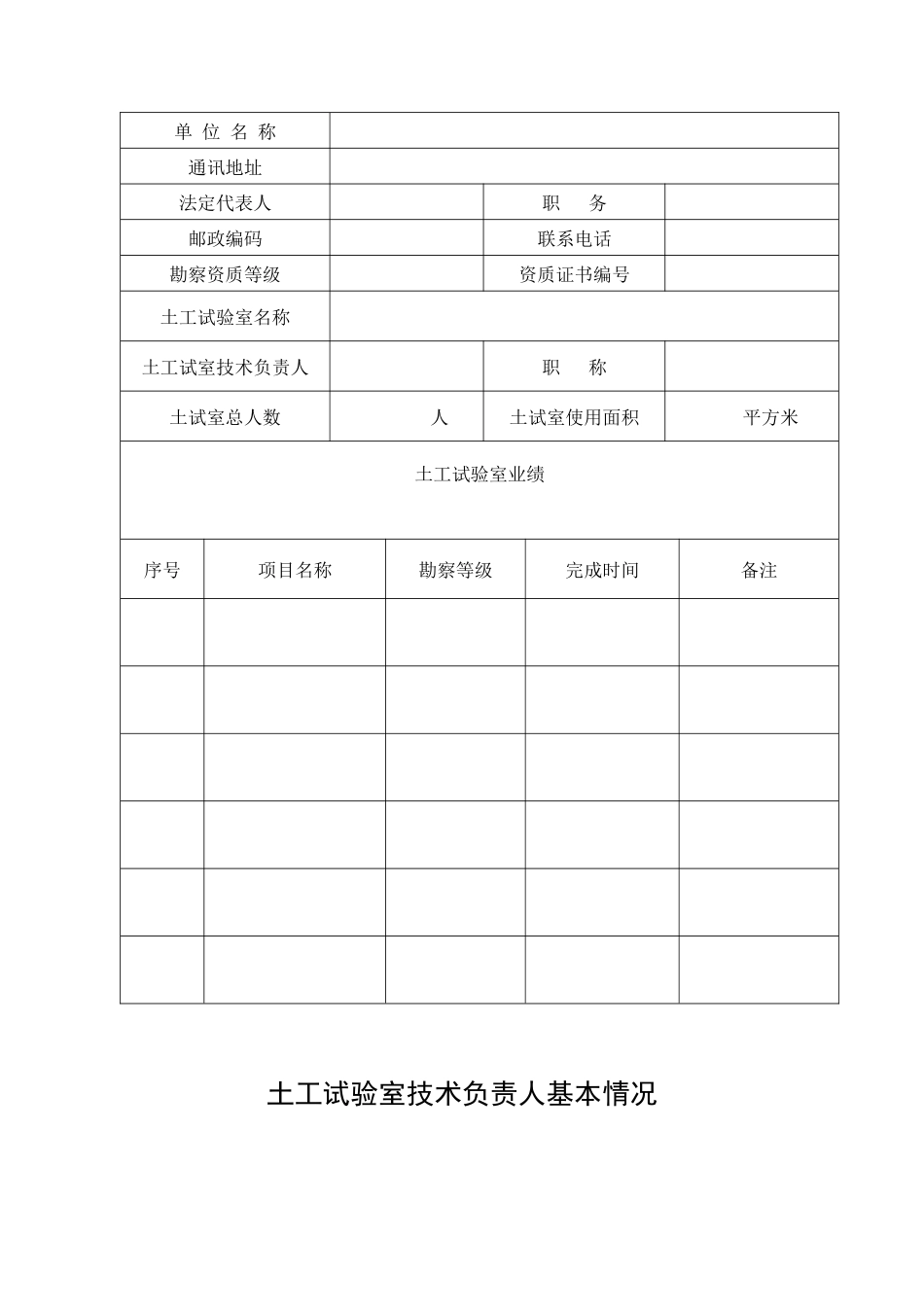 厦门市土工实验室申报表_第2页