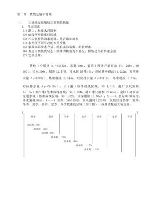 大副培训材料