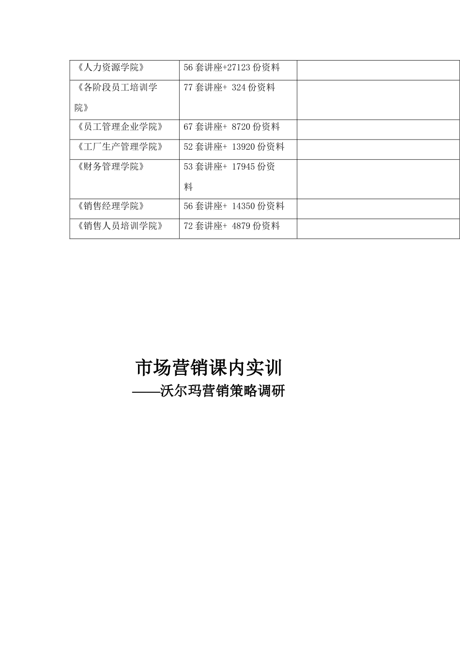 关于沃尔玛营销策略调研_第3页